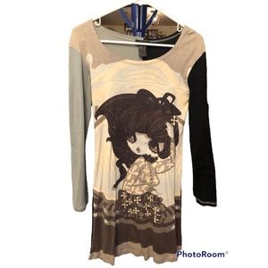 Designer “i believe” knit dress